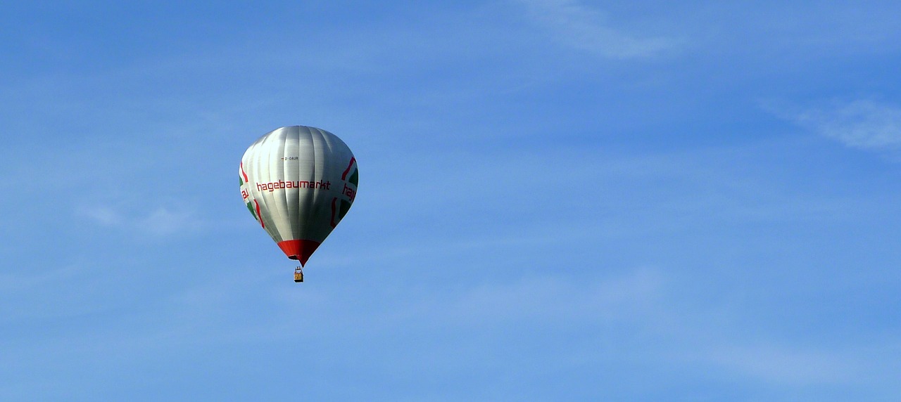 Image - hot air balloon aerostat hagebau