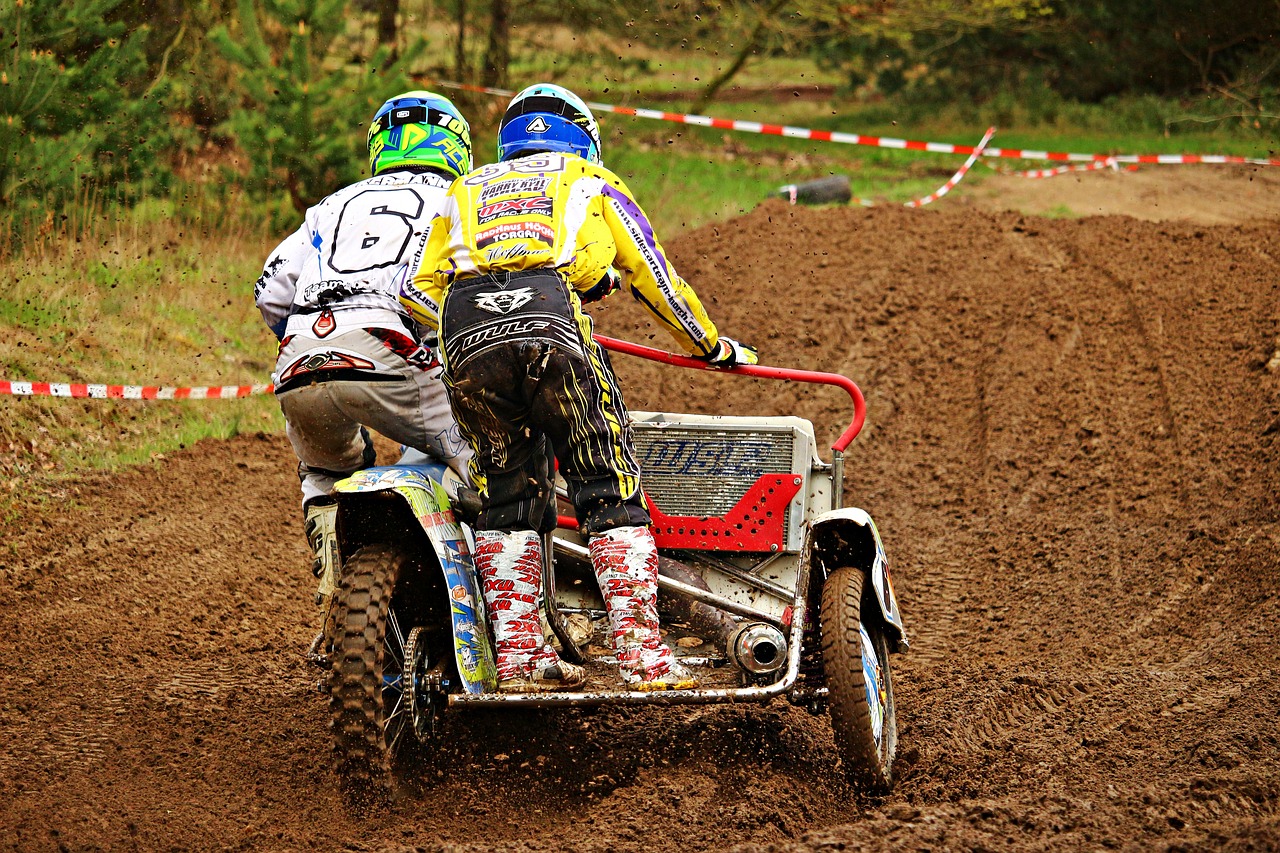 Image - sidecar cross enduro race