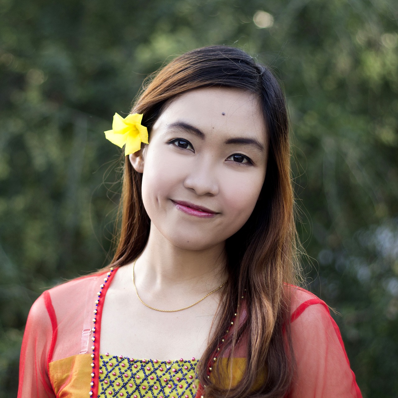 Image - beautiful girl asian smile face