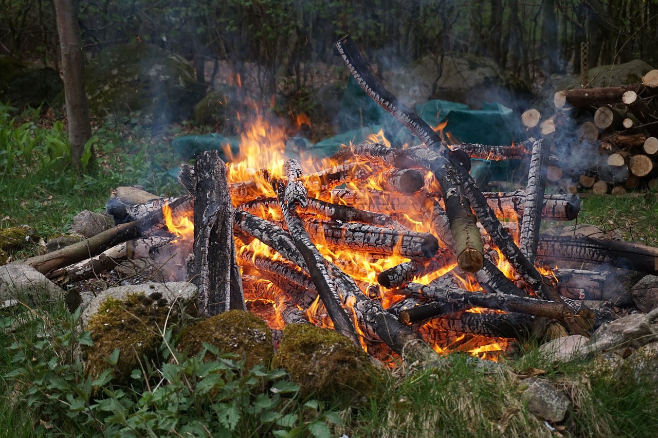 Image - easter fire fire fireplace