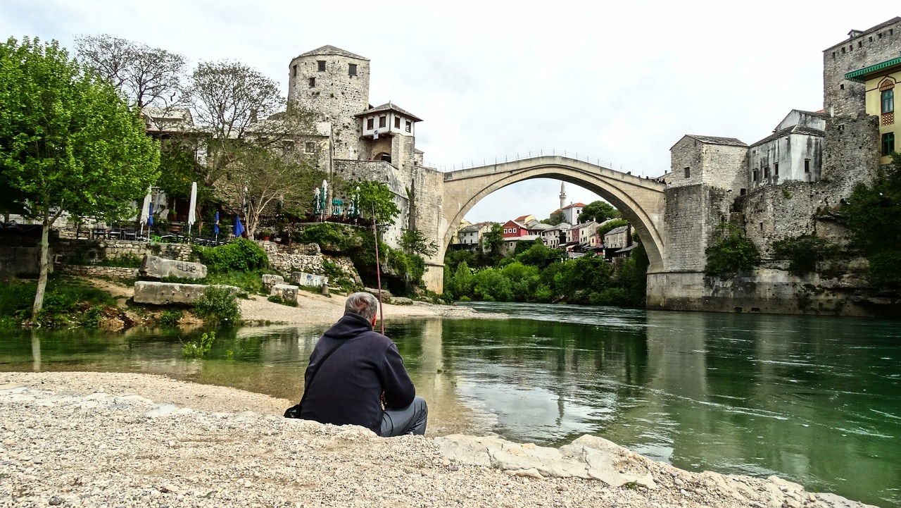 Image - old bridge mostar river neretva