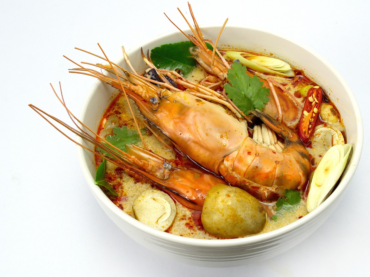 Image - tom yum goong hot and sour soup