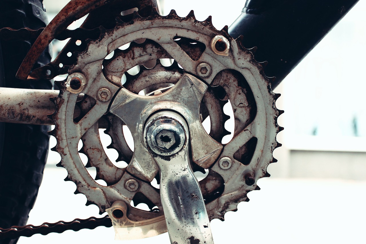 Image - gear bike bicycle equipment chain