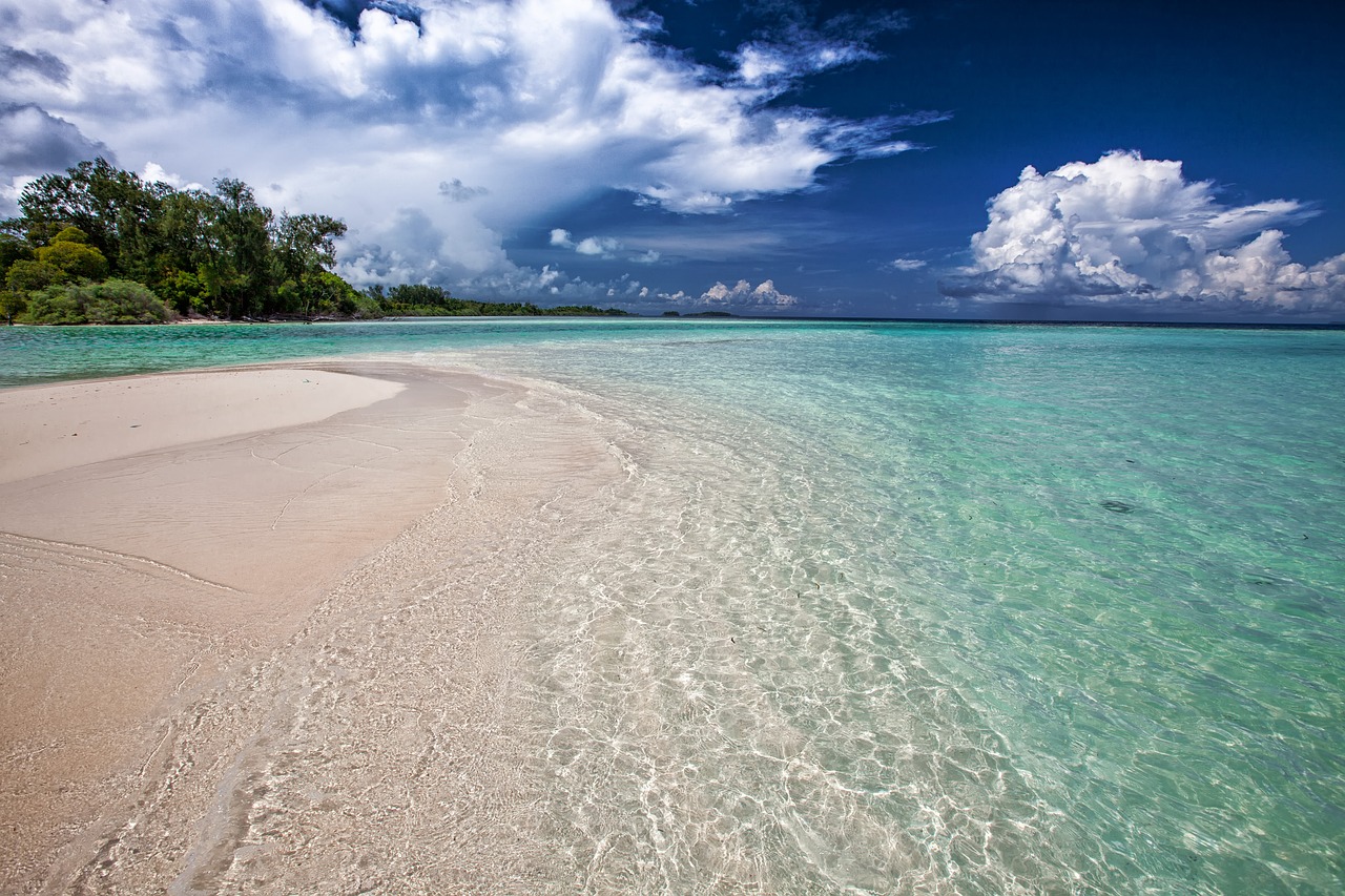 Image - white sand beach ripples