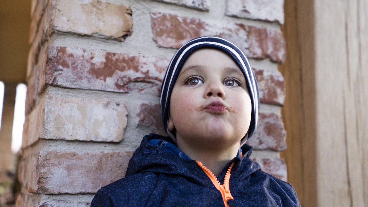 Image - child face detail view boy