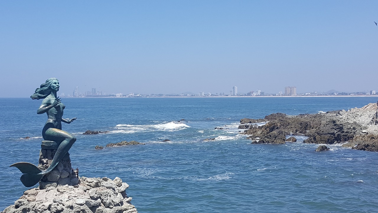 Image - mazatlan mexico mermaid statue