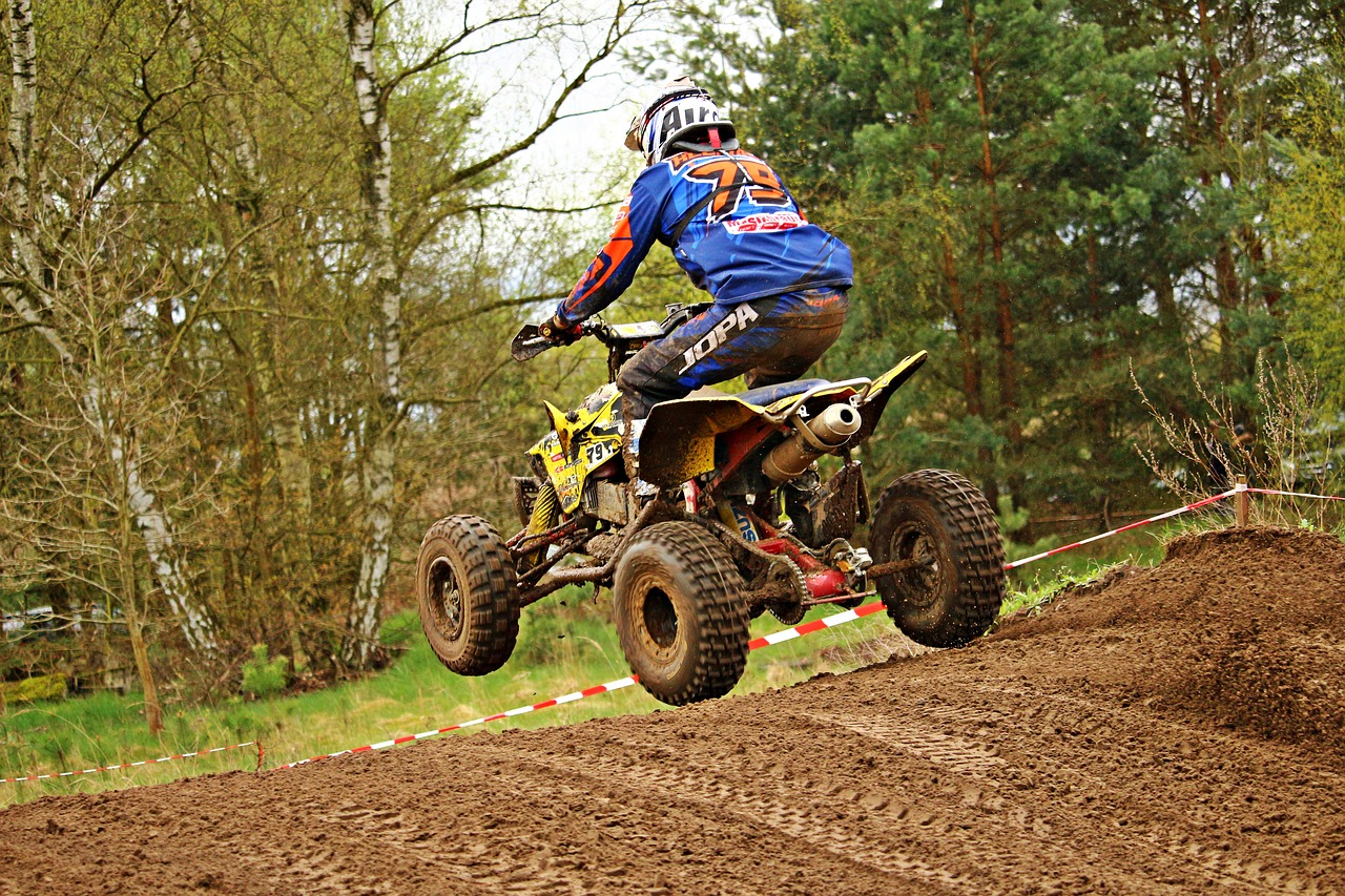 Image - motocross quad race motocross ride