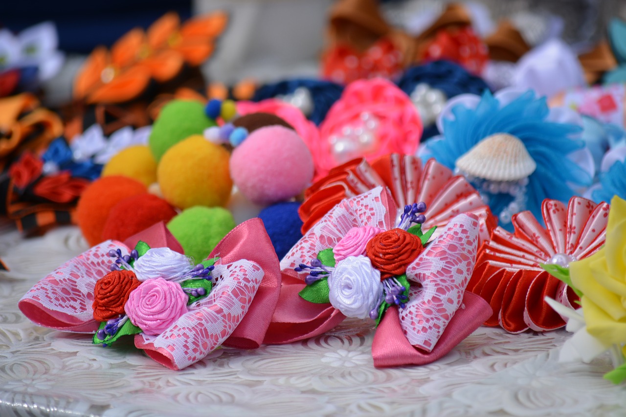 Image - bow ornament gum girls multi color