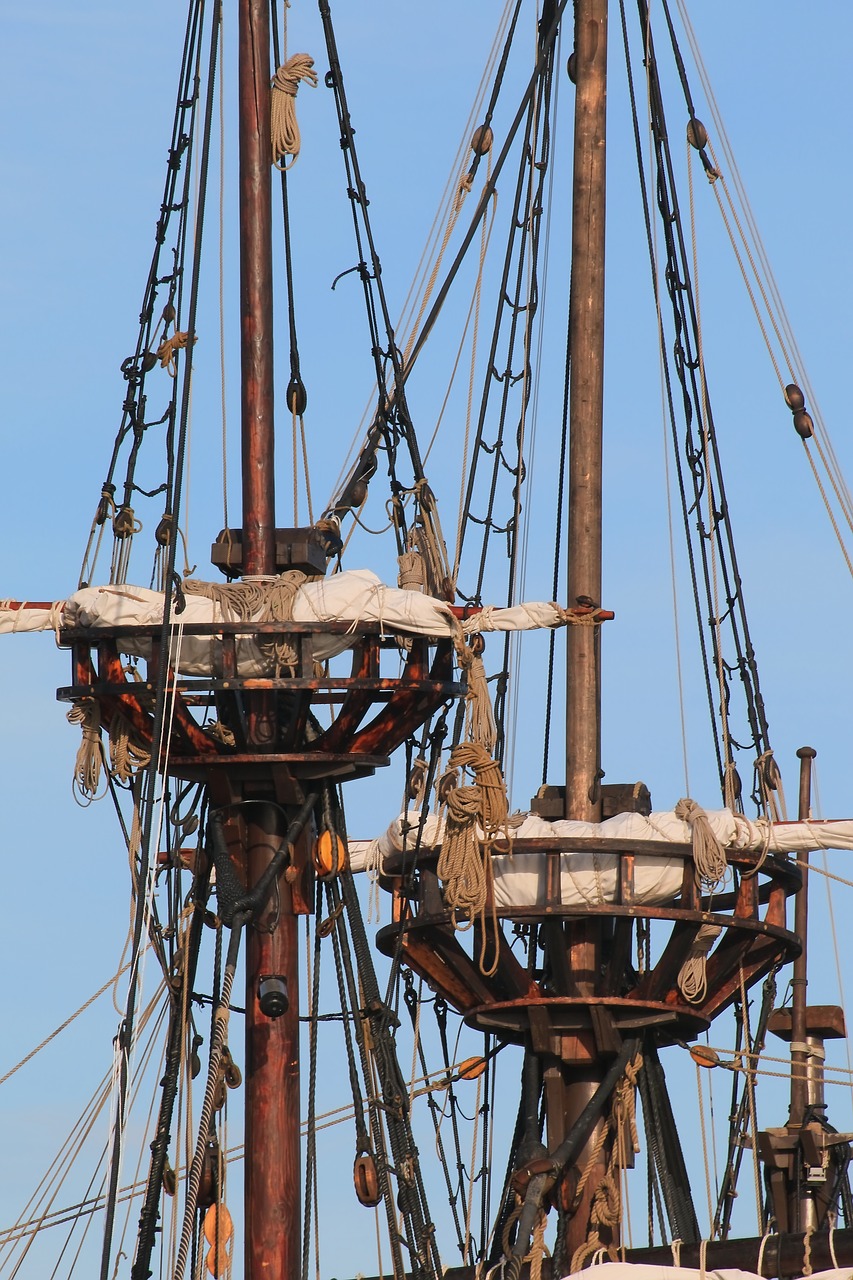 Image - pirate ship sail masts sea ship