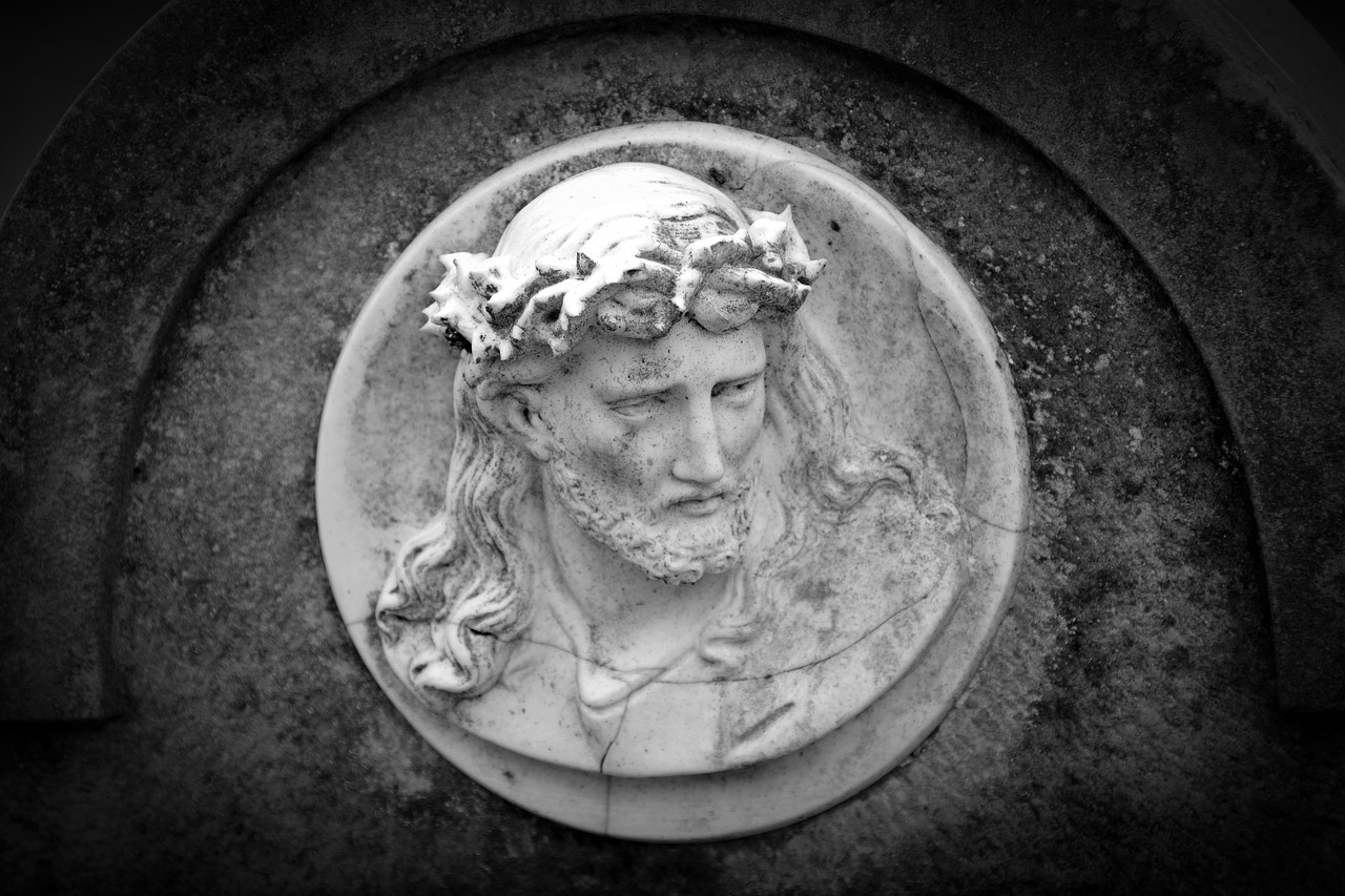 Image - tombstone old grave stone jesus