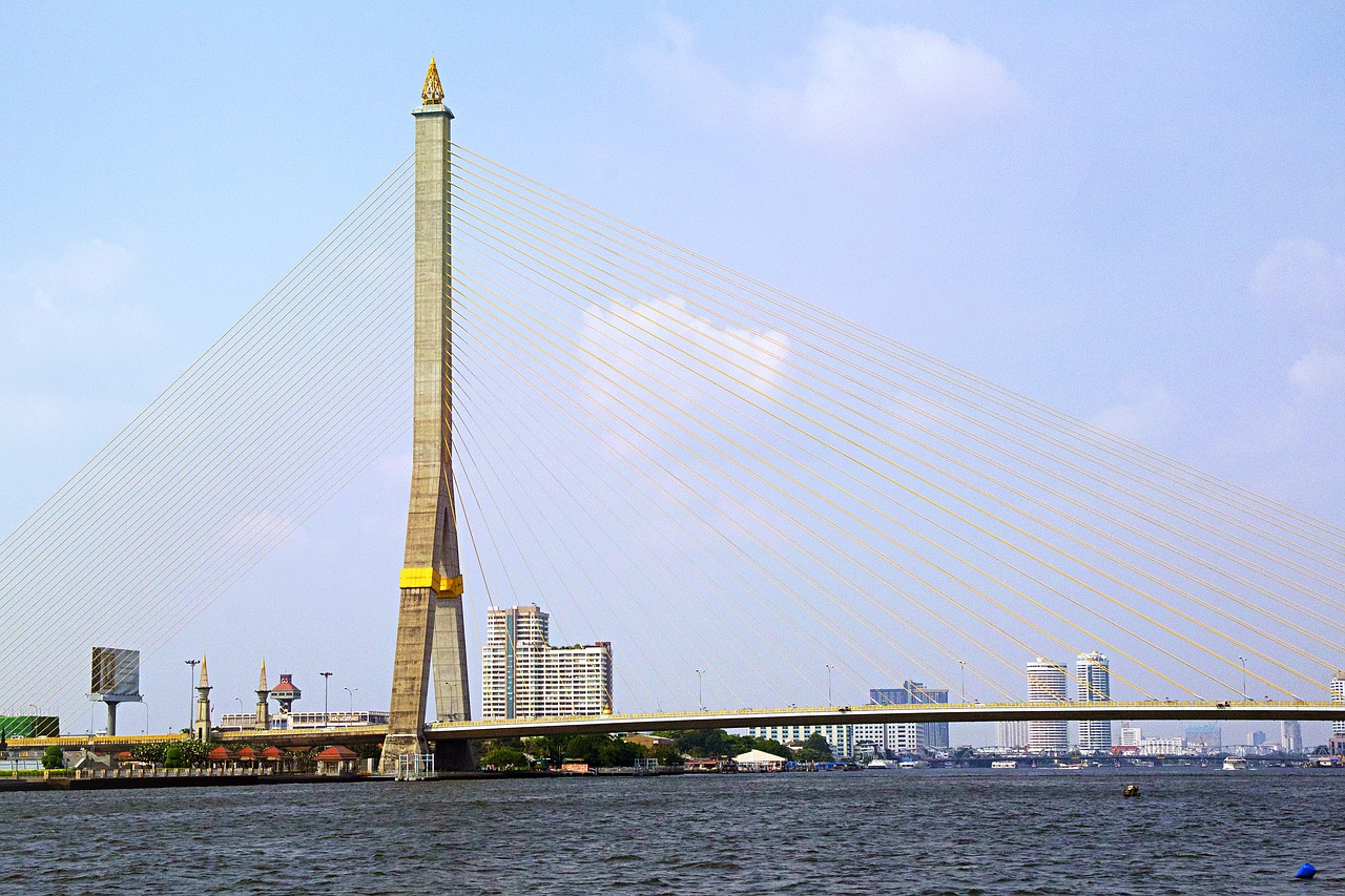 Image - bangkok bridge thailand landscape