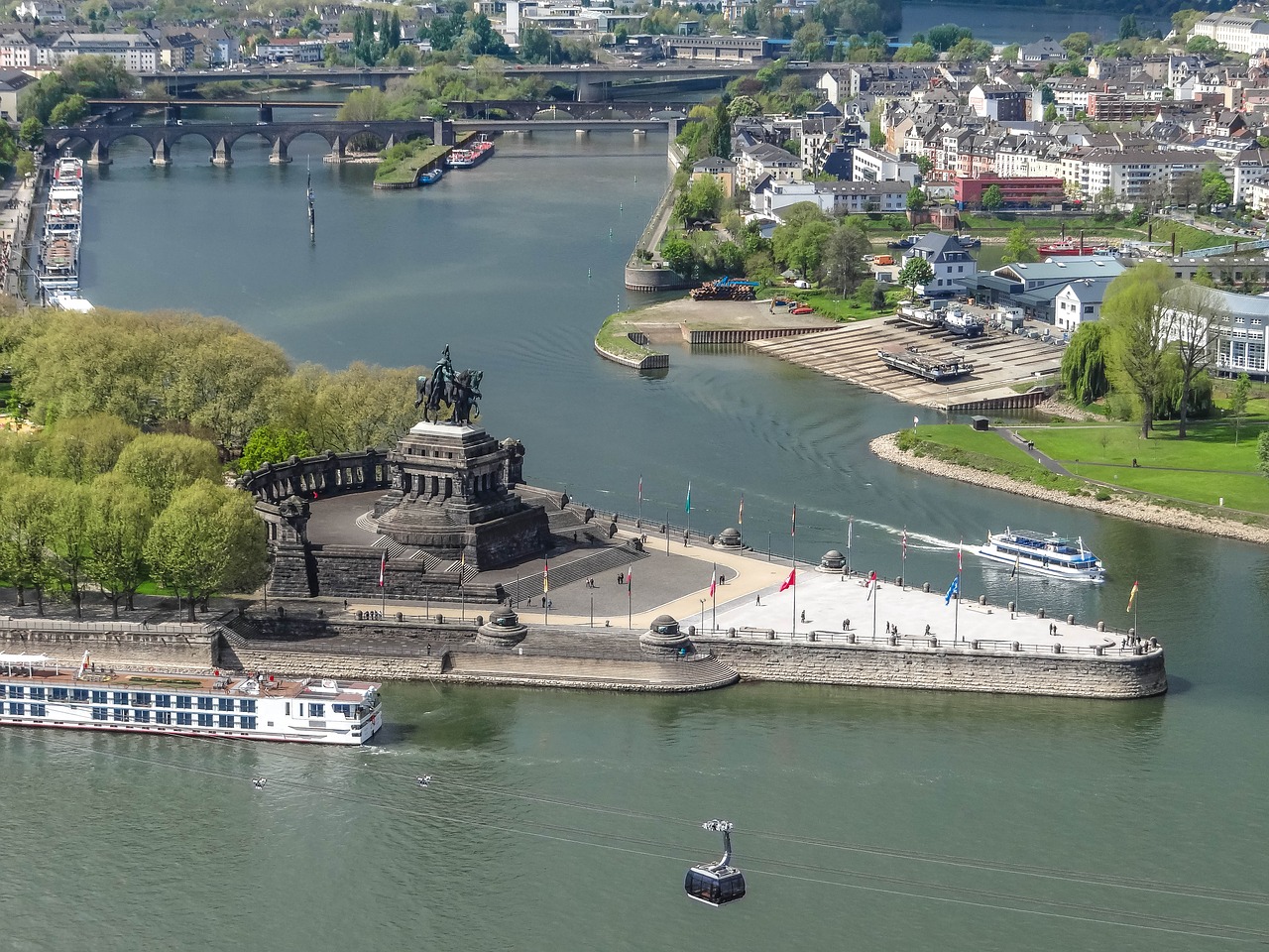 Image - german corner koblenz rhine mosel