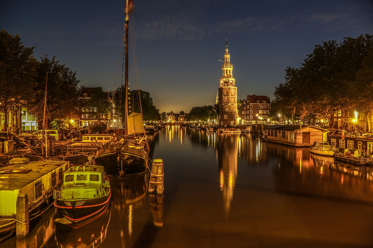 Image - amsterdam boot haafen water