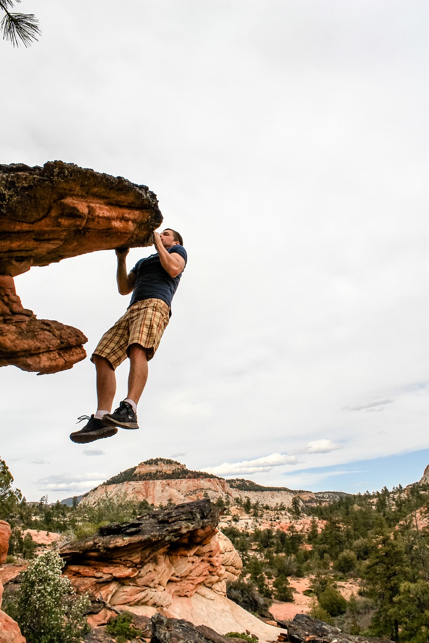 Image - climbing mounts zion mountain