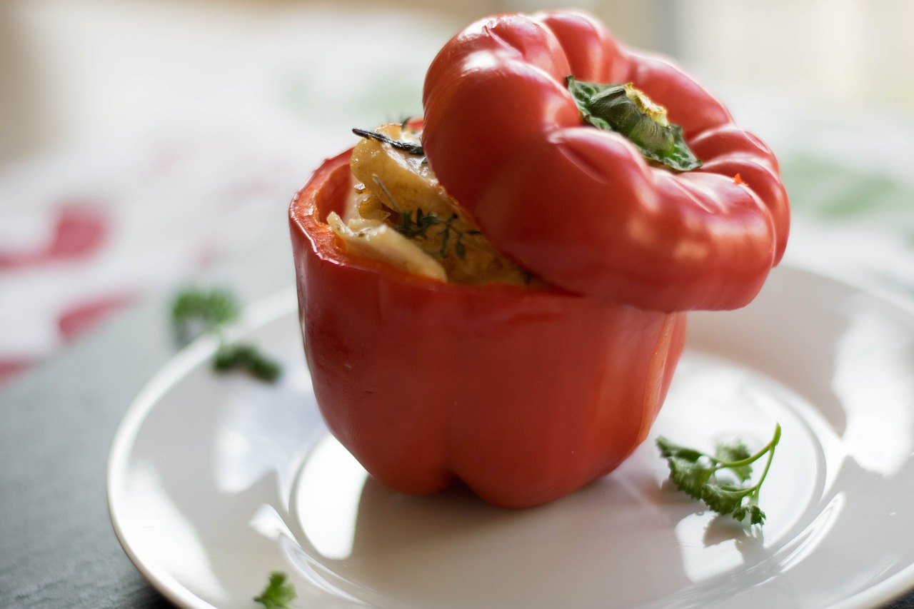 Image - stuffed pepper food stuffed pepper