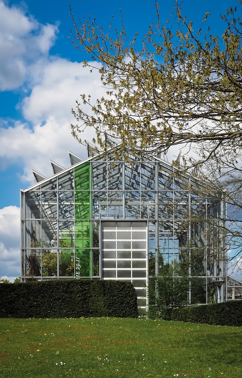 Image - architecture greenhouse facade