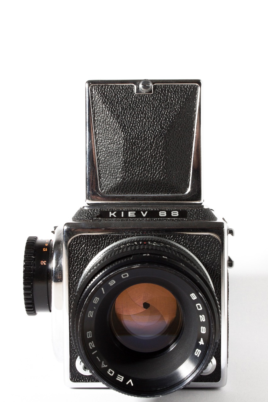 Image - analog camera medium format lens