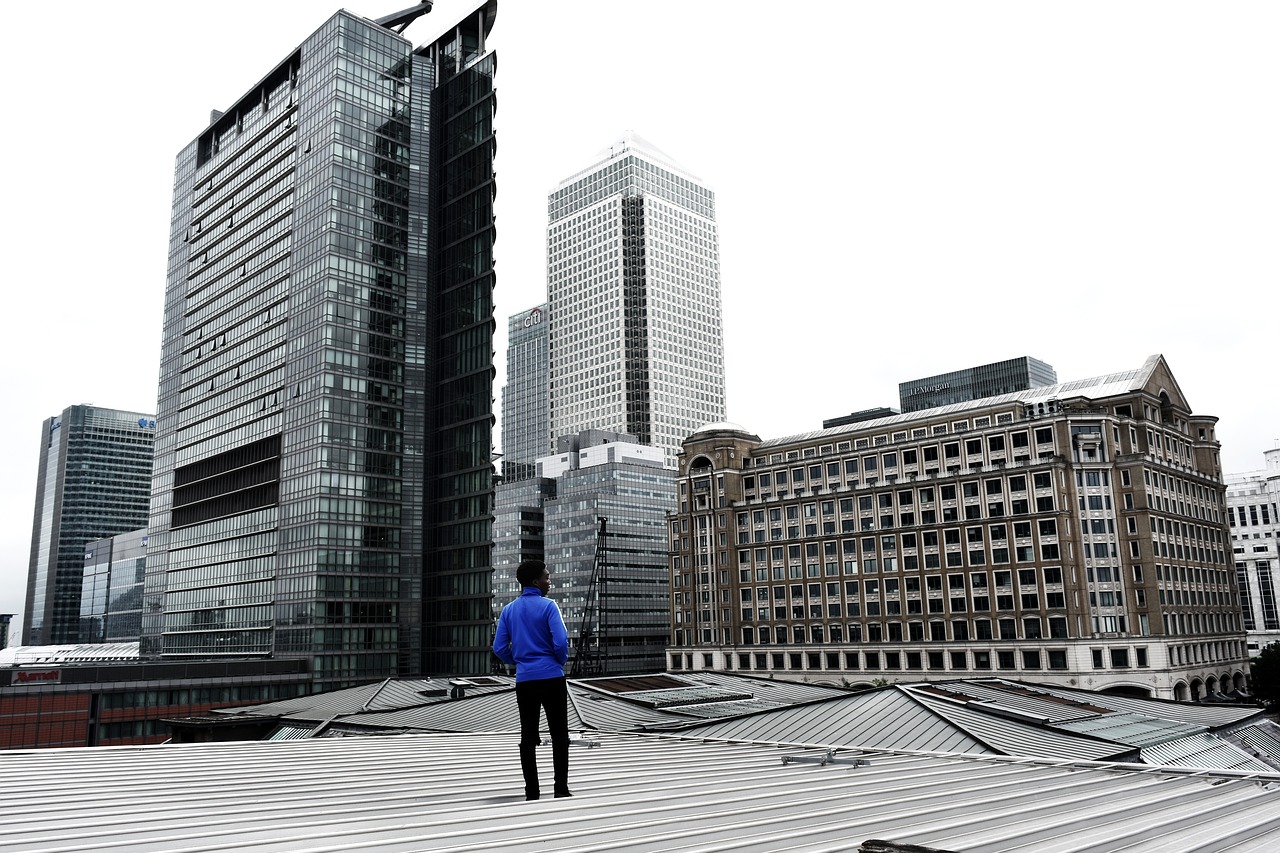 Image - rooftop view london cityscape city