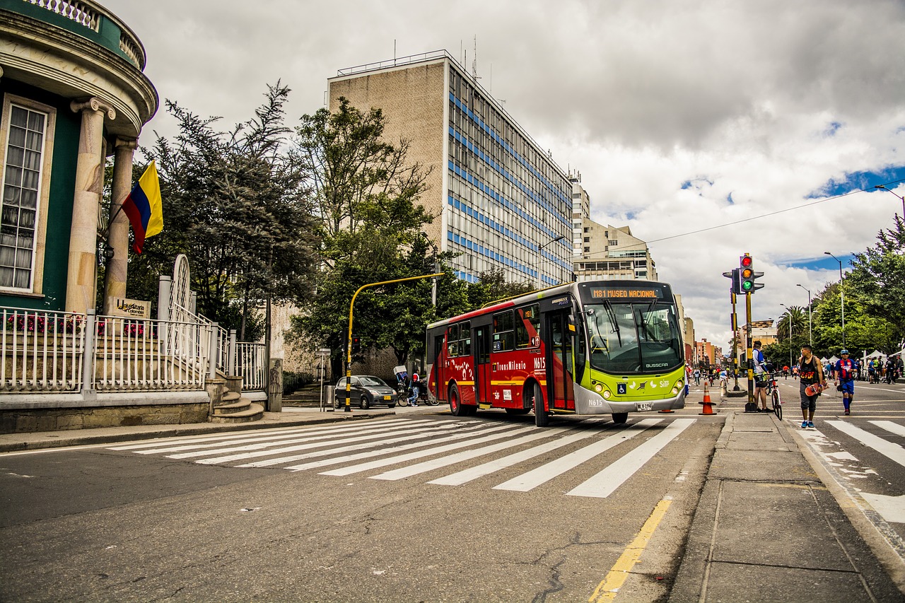 Image - city bogota colombia street