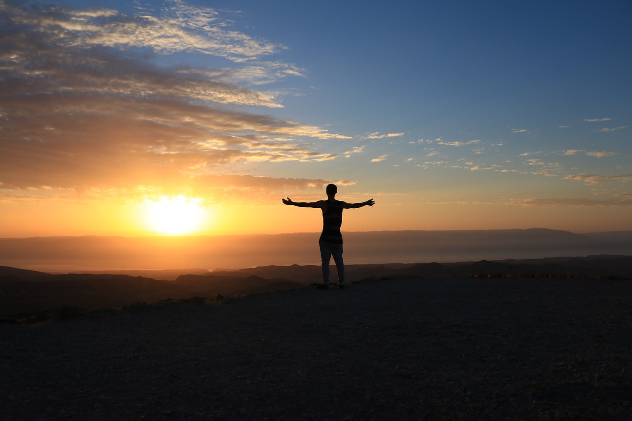 Image - positive fun morning sky sunrise