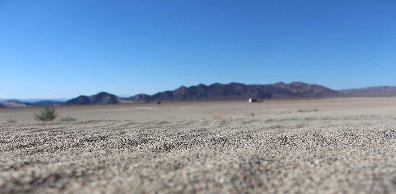 Image - desert blue sky usa nothing
