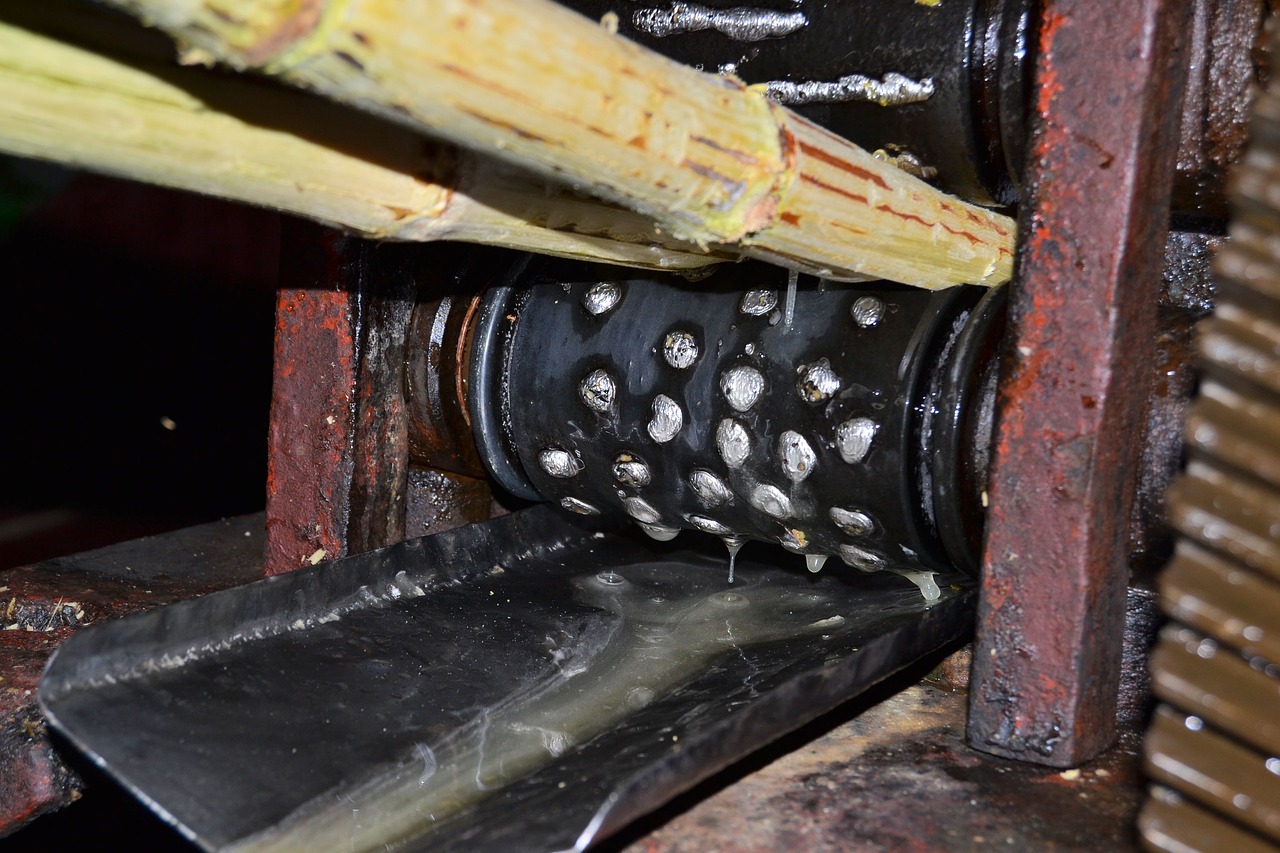 Image - cuba vinales sugar cane press sugar