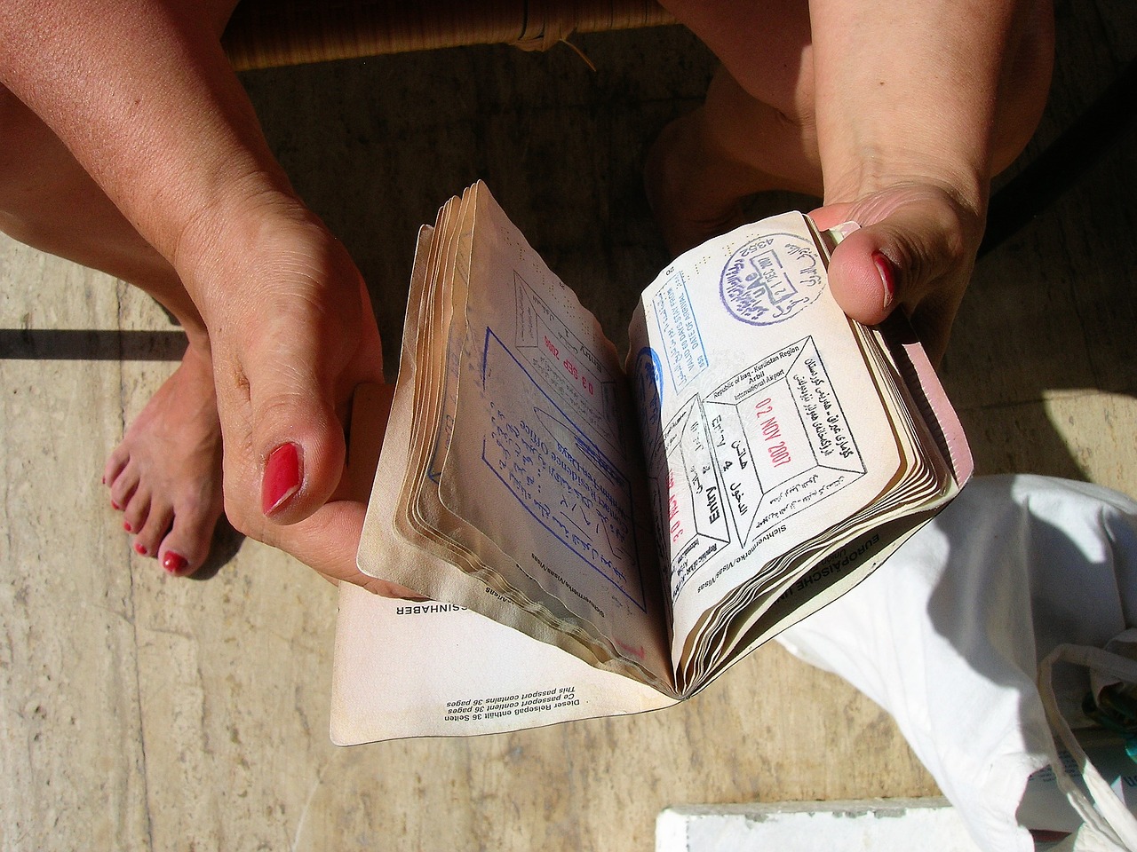 Image - pass passport visa stamp