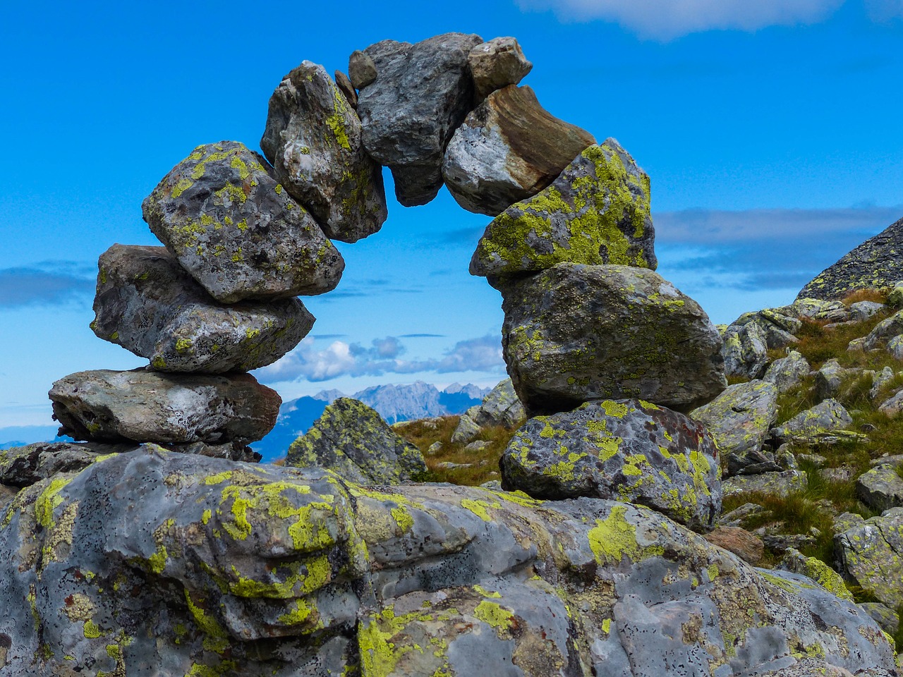 Image - mountains alpine rock landscape