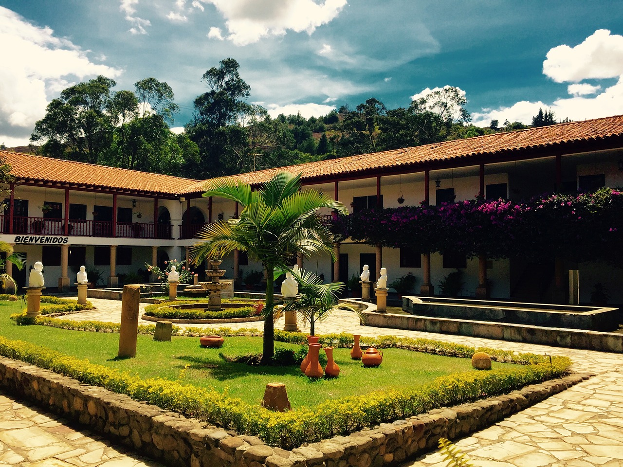 Image - monastery garden architecture