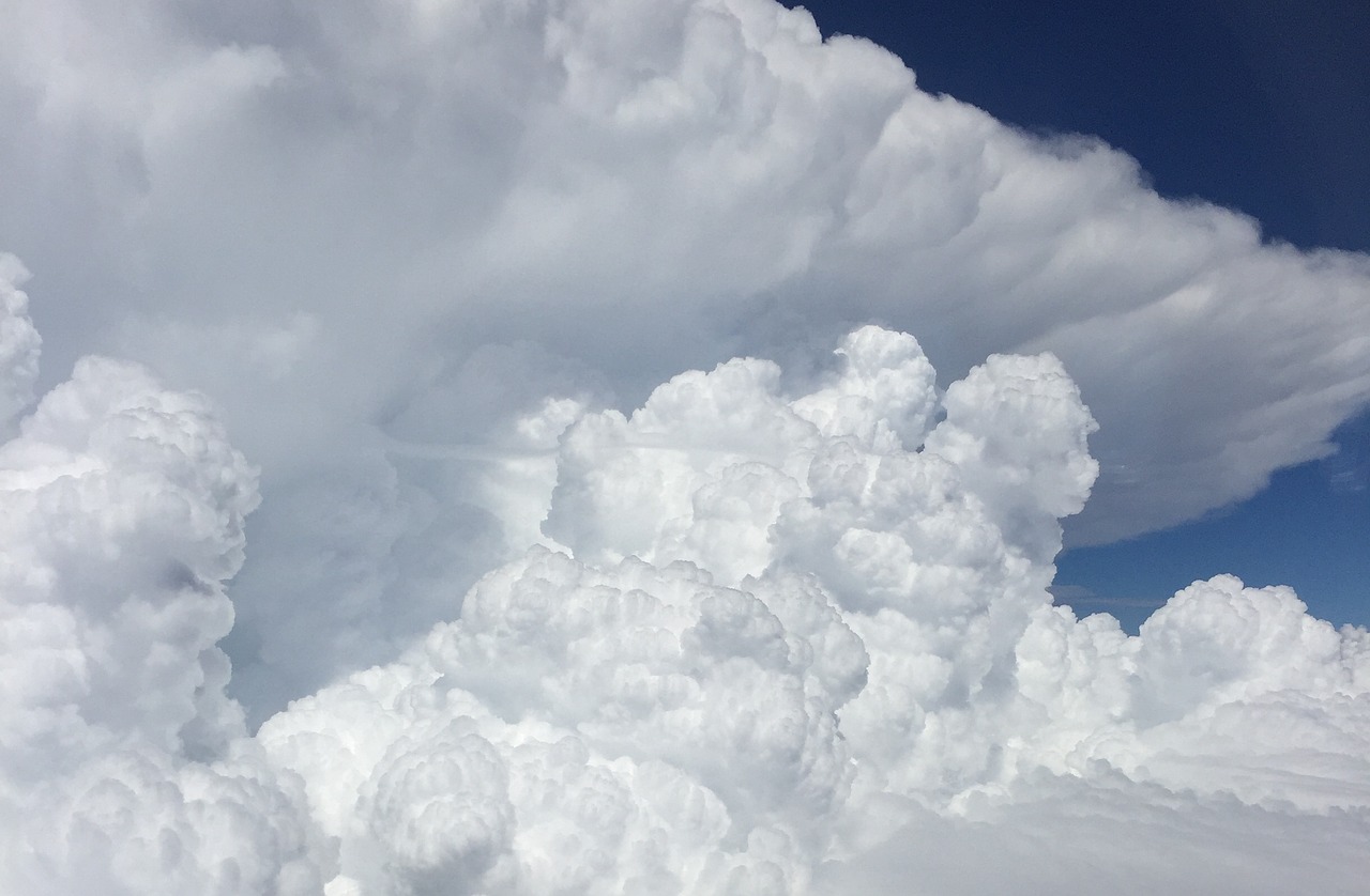 Image - clouds weather front sky fluffy