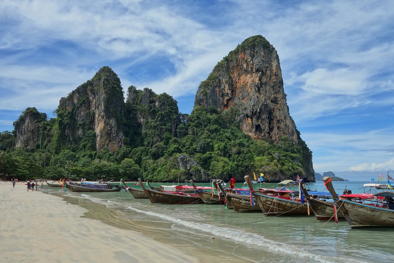 Image - thailand railay beach tropical