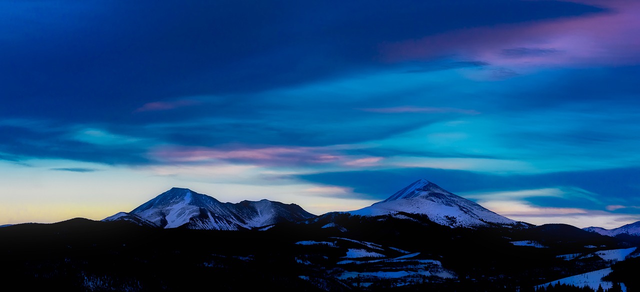 Image - colorado panorama sunset dusk sky