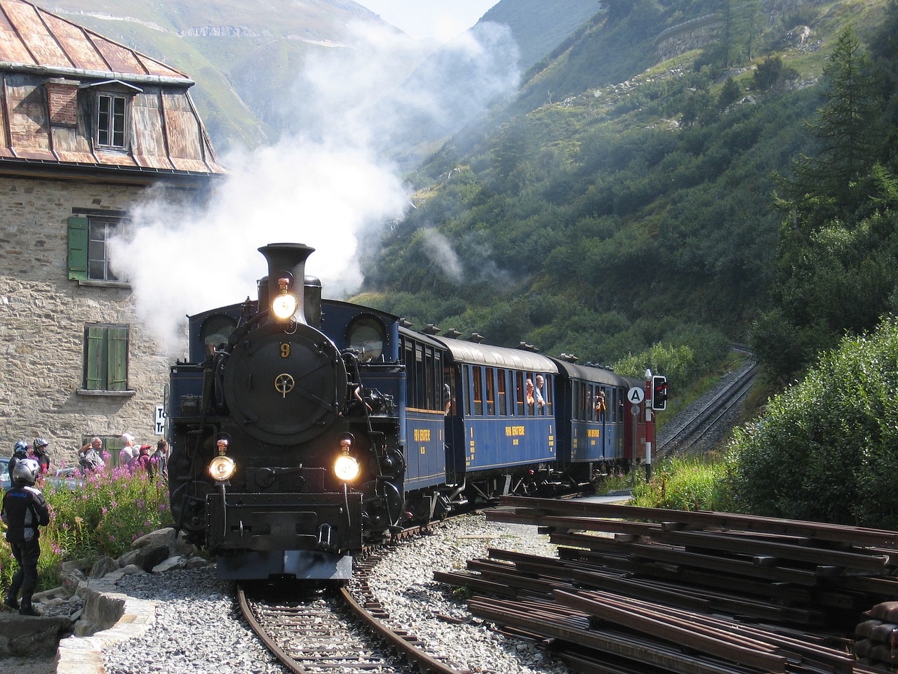 Image - steam railway furka switzerland