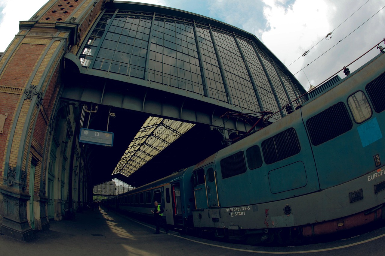 Image - hungary budapest station glass