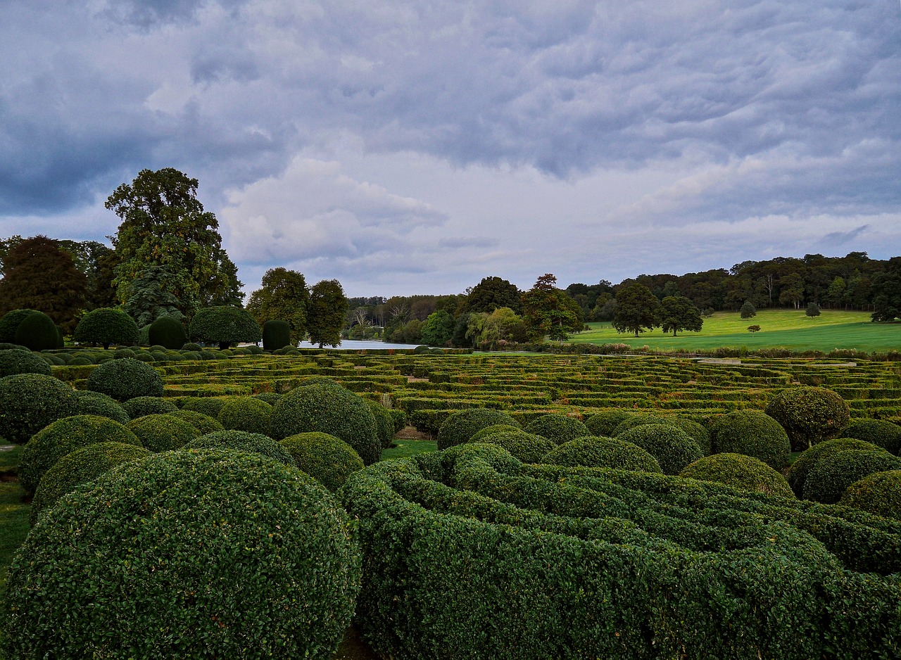 Image - english british country garden