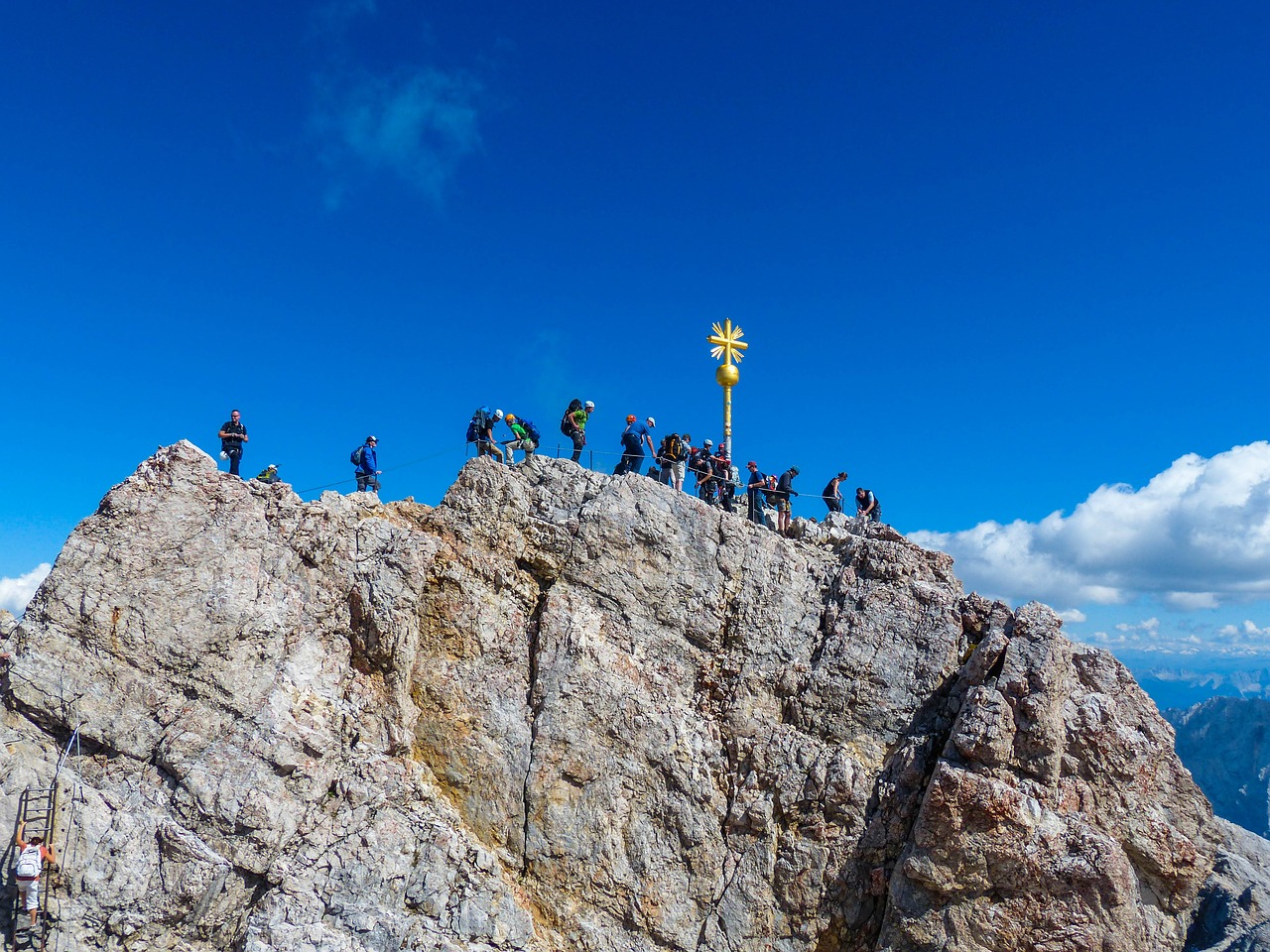 Image - zugspitze summit germany