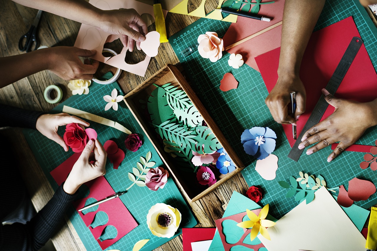 Image - aerial view art colorful craft