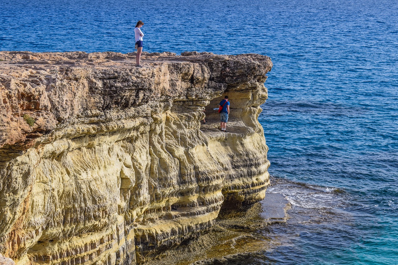 Image - sea caves coast sea nature cave