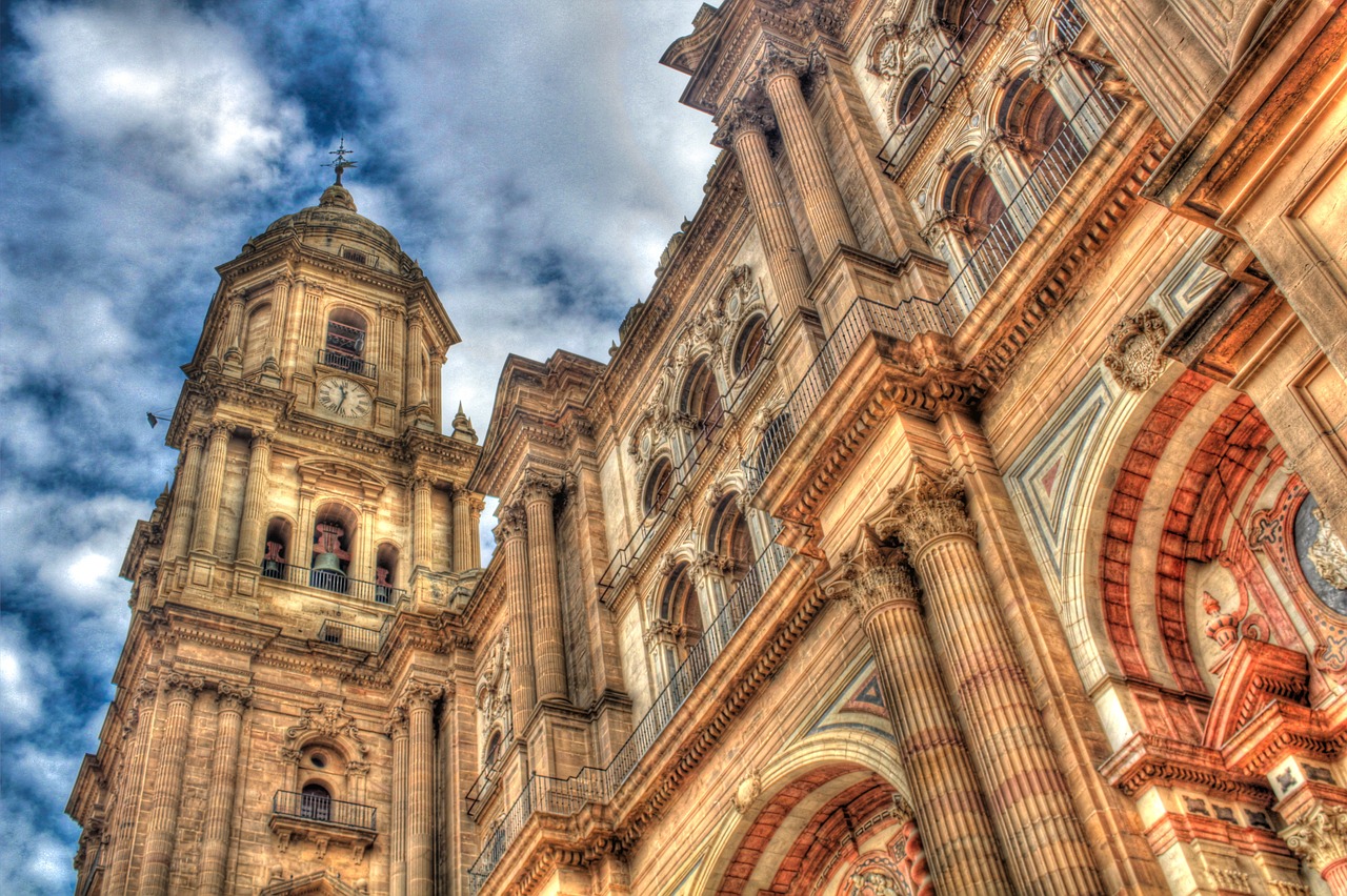 Image - church facade malaga center