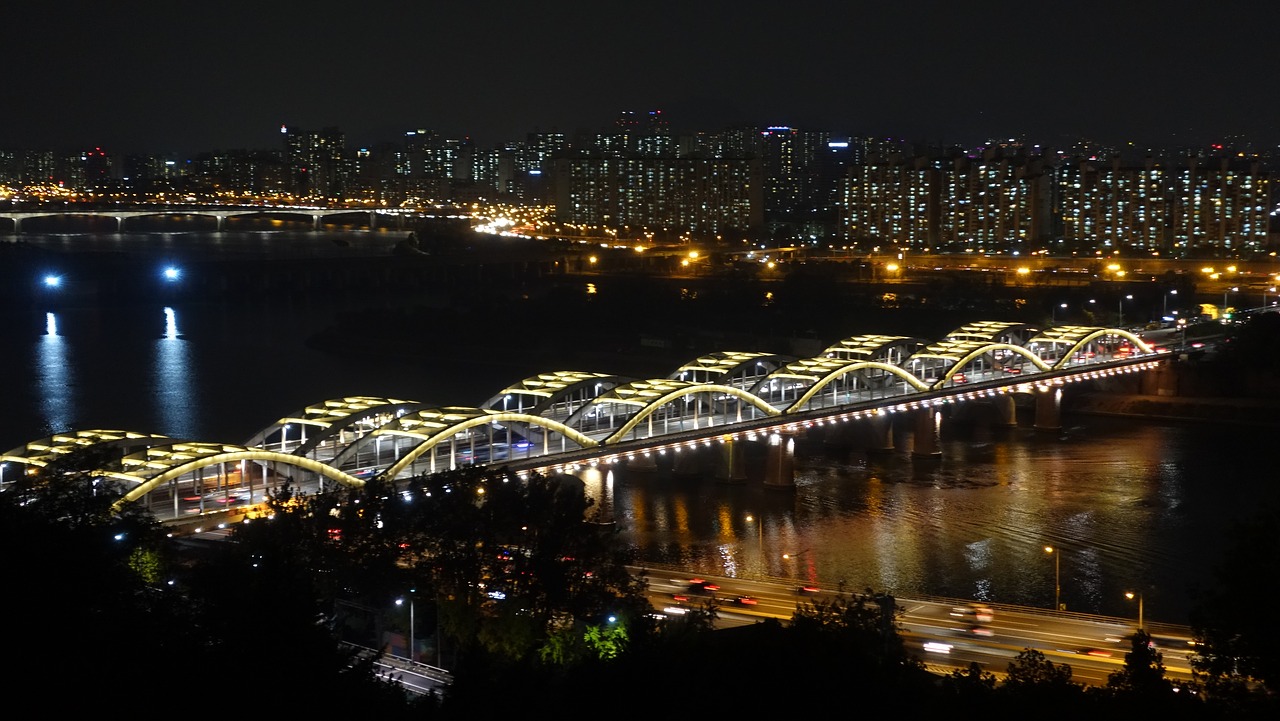 Image - seoul night view han river