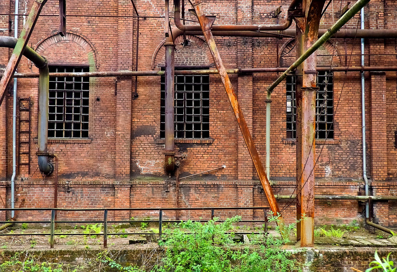 Image - architecture steel mill