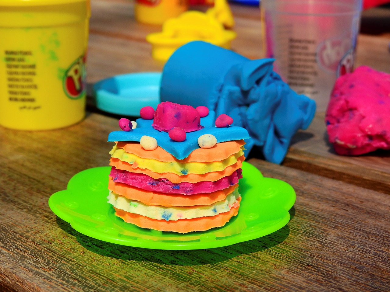 Image - children play fun toys play dough