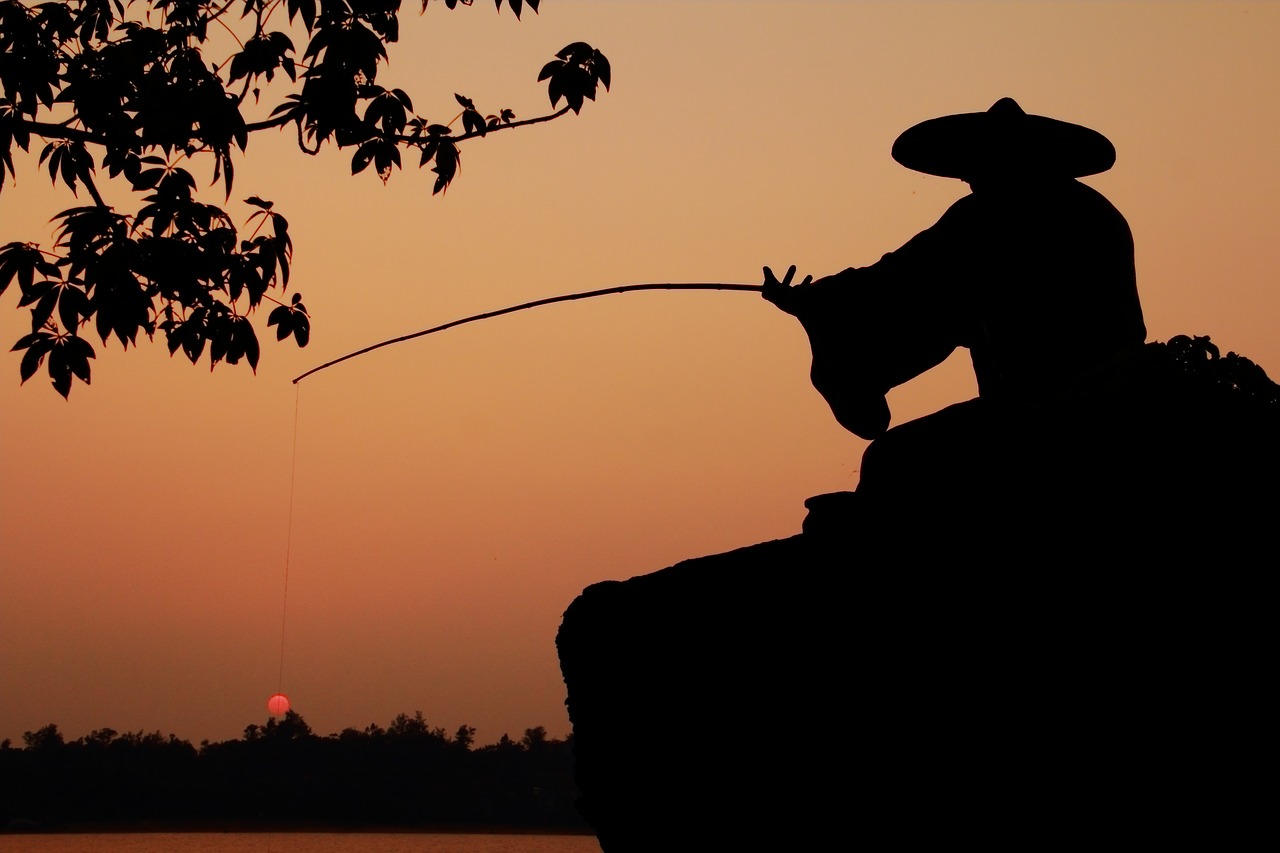 Image - the scenery nature silhouette 姜太公