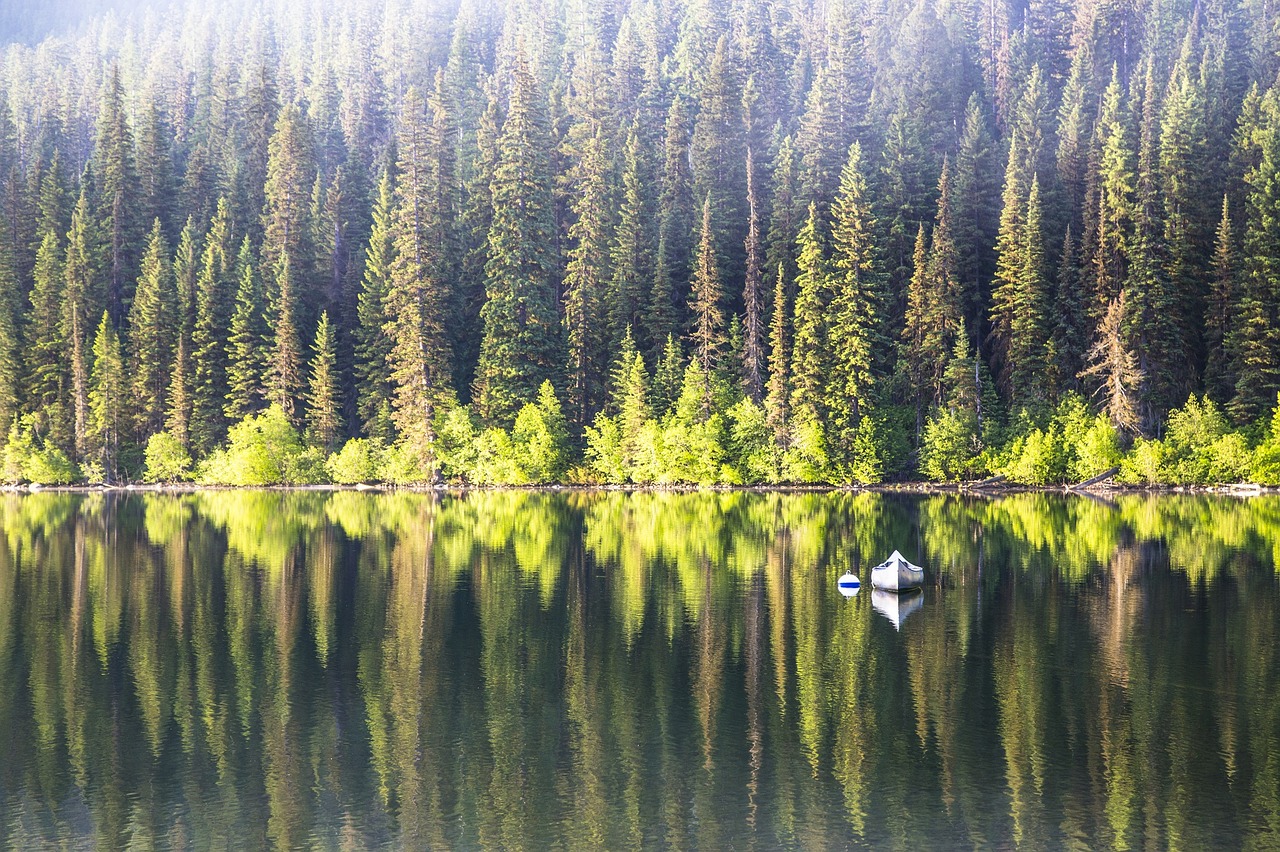 Image - landscape scenic water reflection