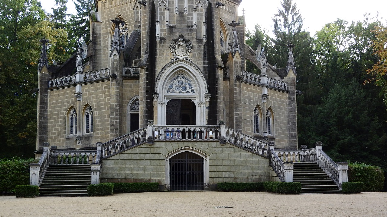 Image - schwarzenberk tomb gothic revival