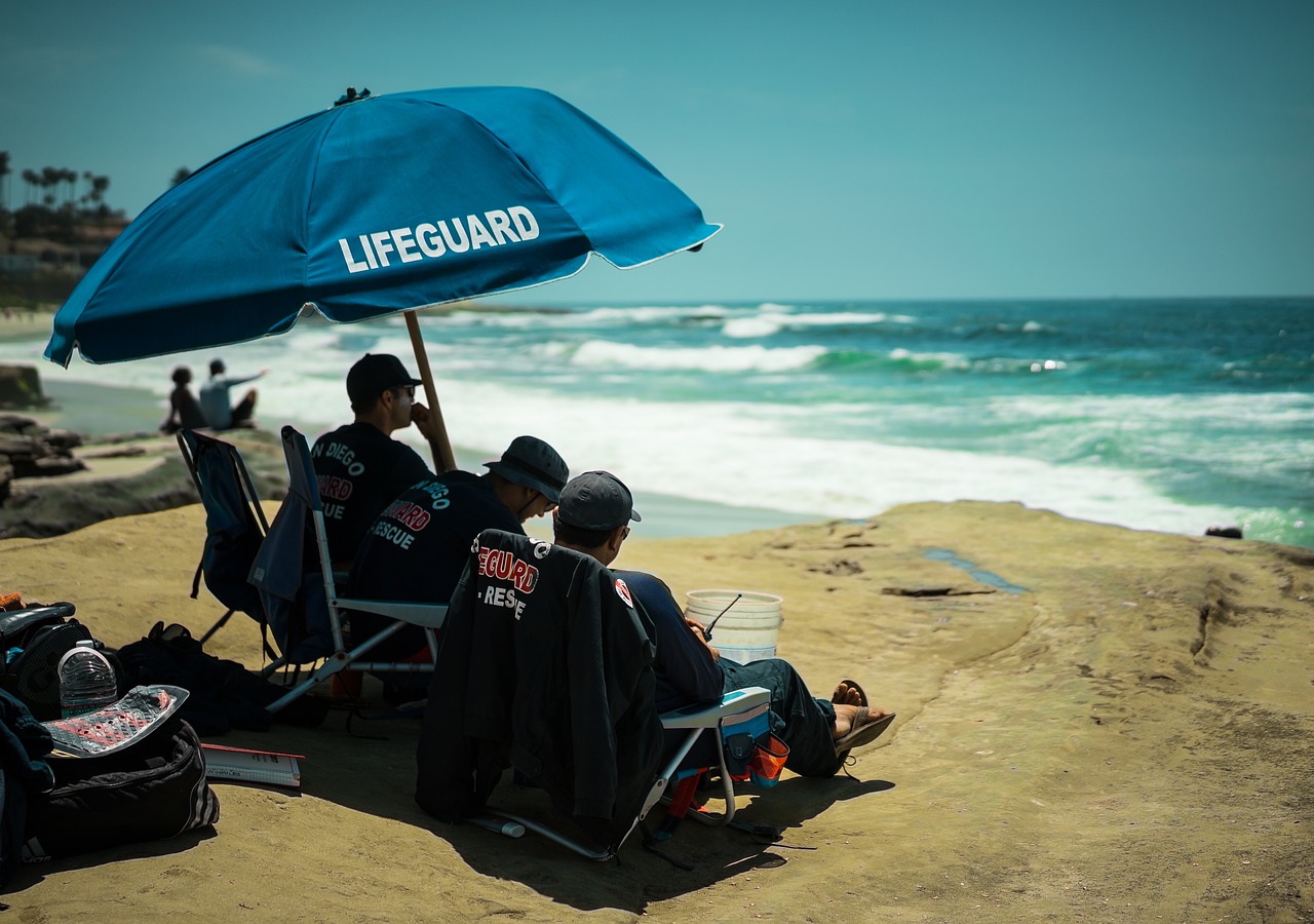 Image - lifeguard beach san diego ocean