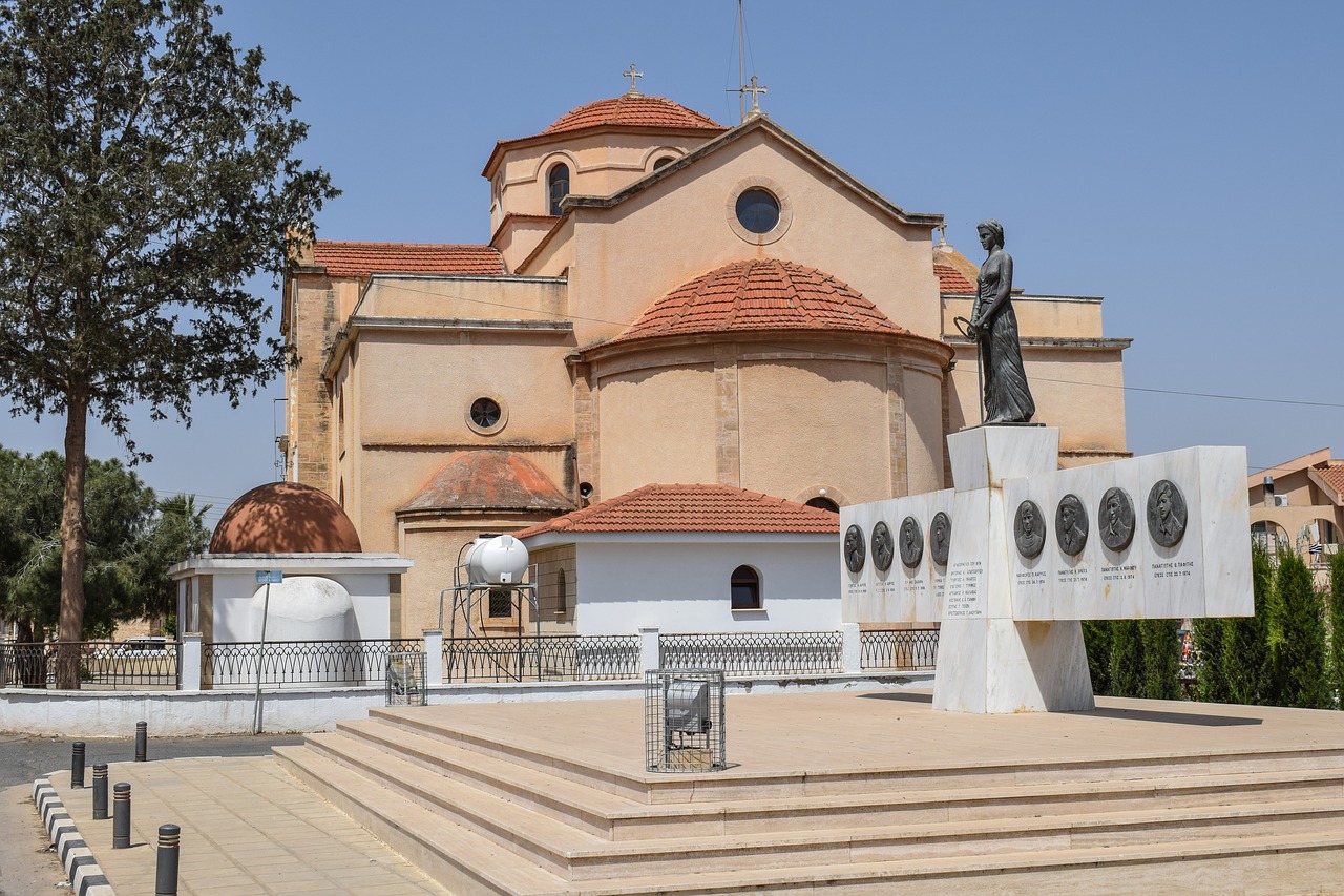 Image - cyprus avgorou monument church
