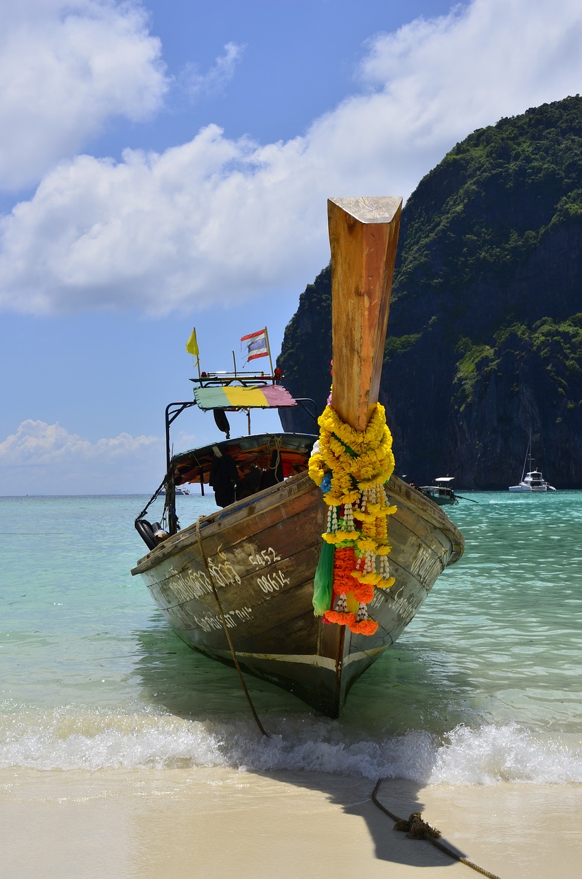 Image - boat krabi thailand travel