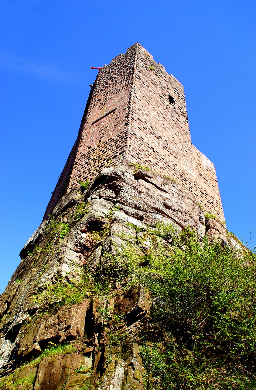 Image - ruin castle france sandstone