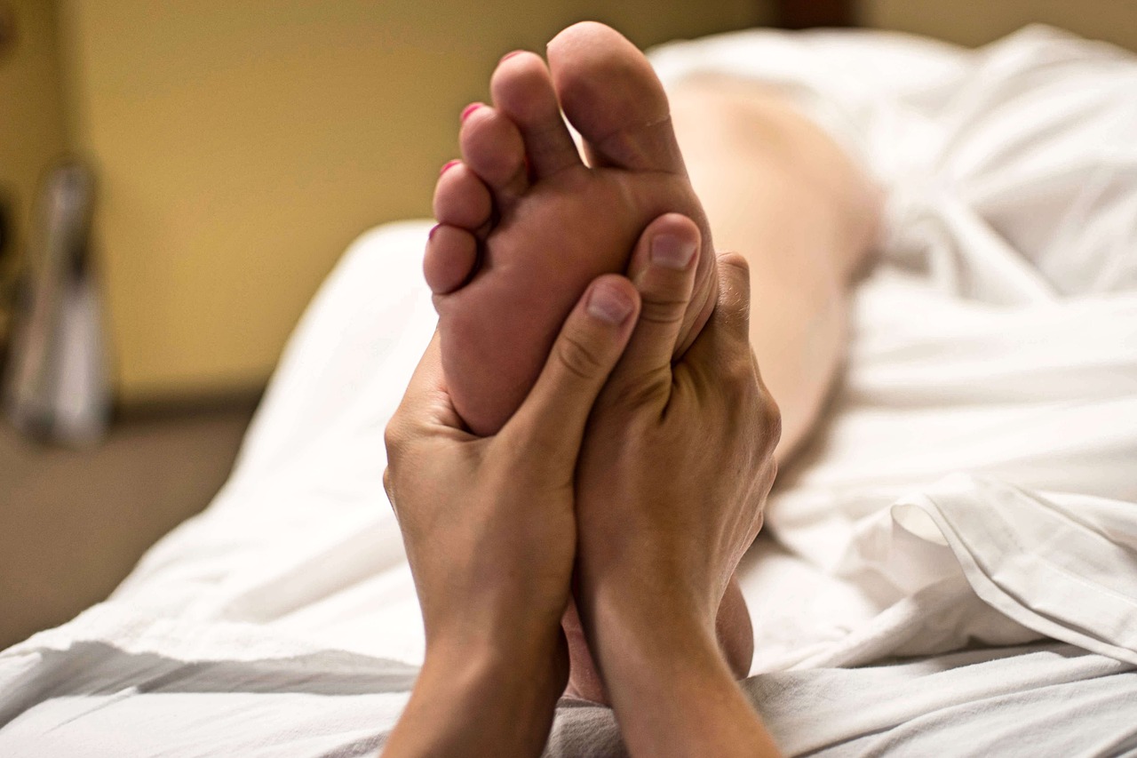 Image - foot massage reflexology massage